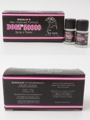 Reman Dooz 50000 Delay Spray Testers - 10 vials (5ml) Each
