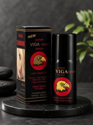 Viga 180000 Delay Spray for Men – 45ml Lidocaine Timing Spray | Long Lasting